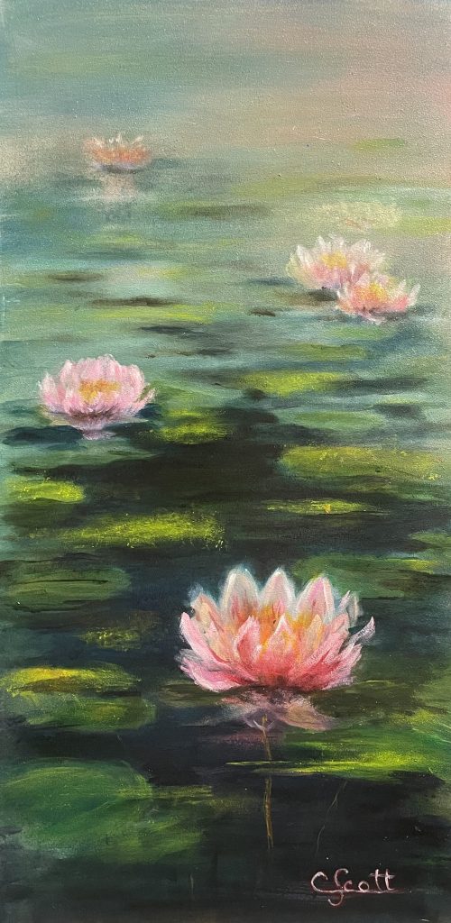 Lily Pond, Misty Morning